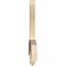 Ekena Millwork Bellingham Rough Sawn Timber Gable Bracket, Douglas Fir, 48"W x 22"H x 2"D x 4"F, 11/12 Pitch GBW048X22X0204BEL00RDF - alternate 3